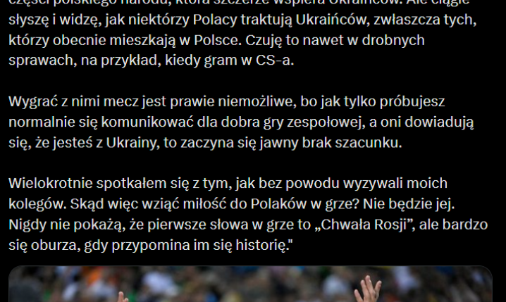 Tak Mykhaylo Mudryk TŁUMACZY SIĘ z wpisów nt. Wołynia!